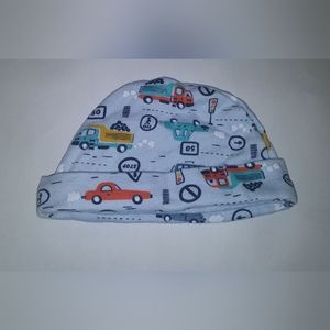 Baby hat and hand mittens